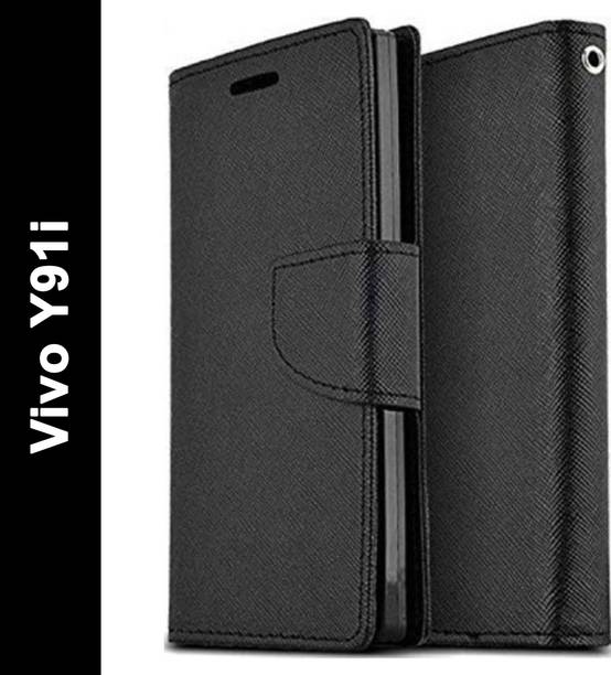 Aarov Flip Cover for Vivo Y91i, Vivo Y90, Vivo Y1s
