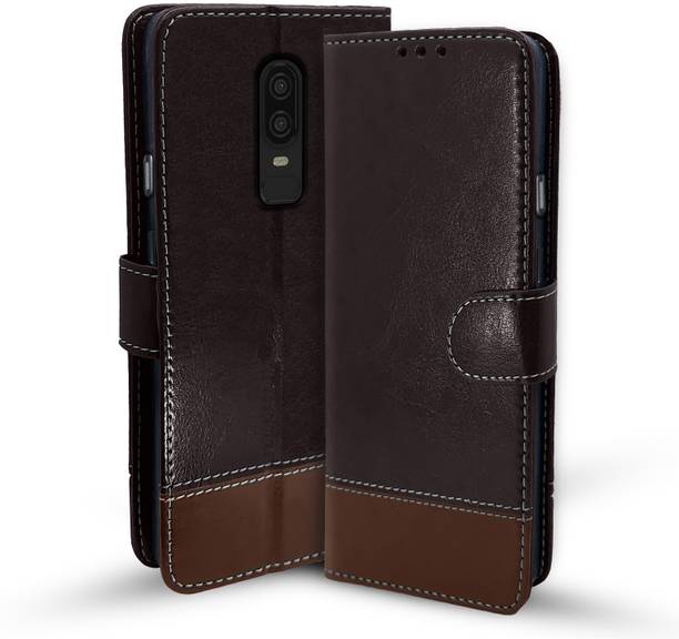 Pikkme Flip Cover for OnePlus 6