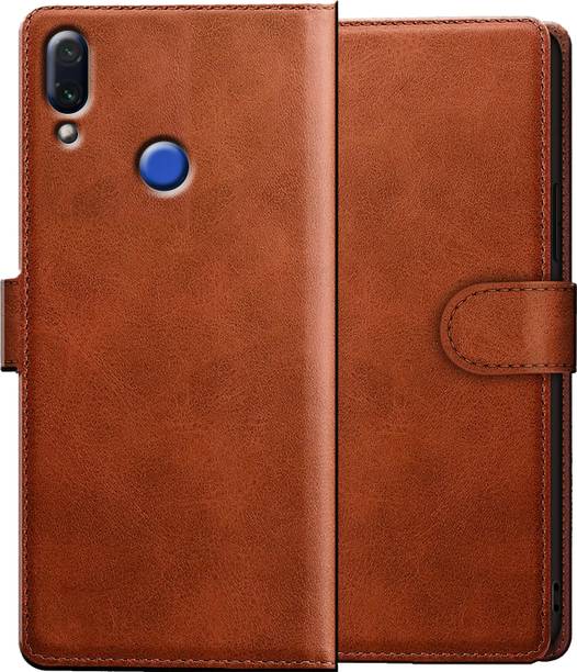 PFOAM Flip Cover for REDMI Y3 |Vegan PU Leather |Foldable Stand & Pocket |Magnetic Closure