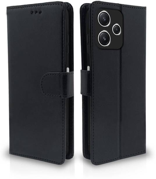 Ridhaniyaa Flip Cover for Redmi 12 4G, Mi Redmi 12 5G, Poco M6 Pro 5G