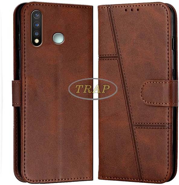 Trap Premium Flip Cover Flip Cover for Vivo Y19