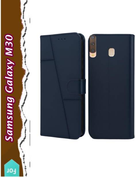 HLOFLY Flip Cover for Samsung Galaxy M30