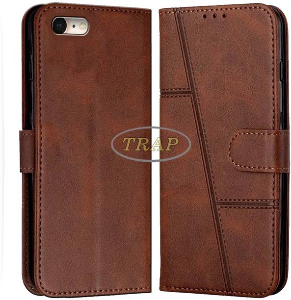 Trap Premium Flip Cover Flip Cover for Apple iPhone 8