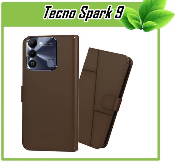Oyota Flip Cover for Tecno Spark 9