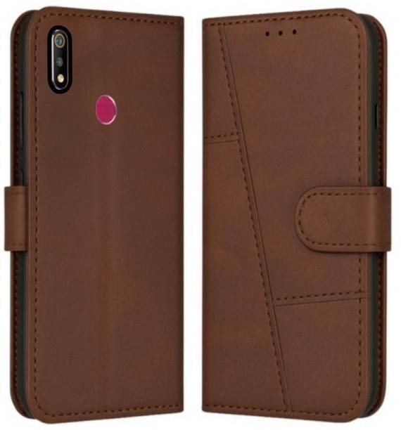 SSTTELECOM Flip Cover for Realme 3