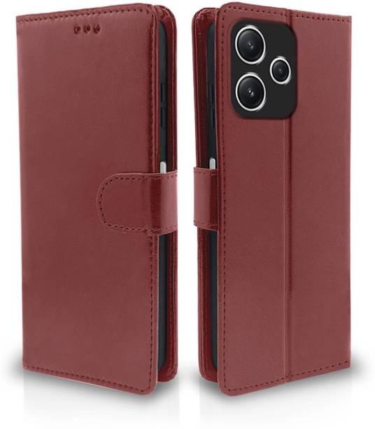 Ridhaniyaa Flip Cover for Redmi 12 4G, Mi Redmi 12 5G, Poco M6 Pro 5G