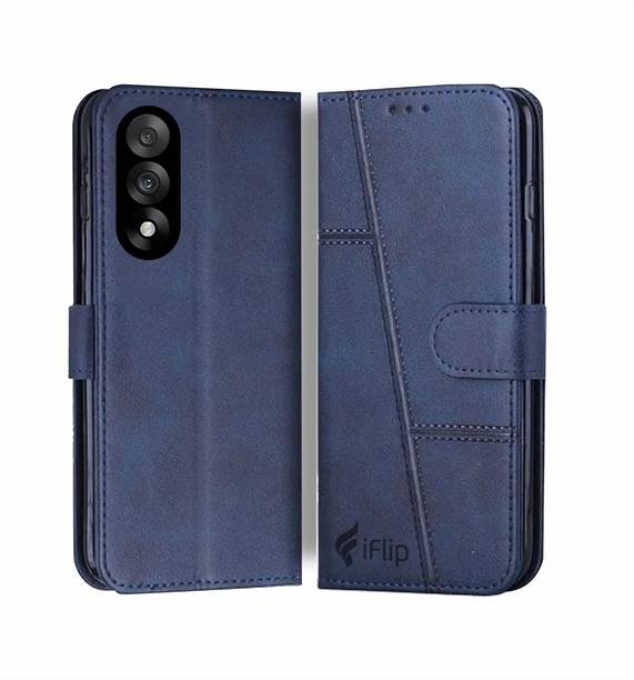 iFlip Flip Cover for ONE PLUS NORD 5, Card Pockets Wallet & Stand