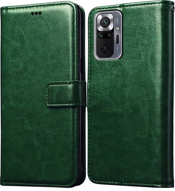 Casotec Flip Cover for Mi Redmi Note 10 Pro, Mi Note 10 Pro Max