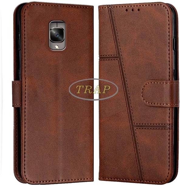 Trap Premium Flip Cover Flip Cover for OnePlus 3T