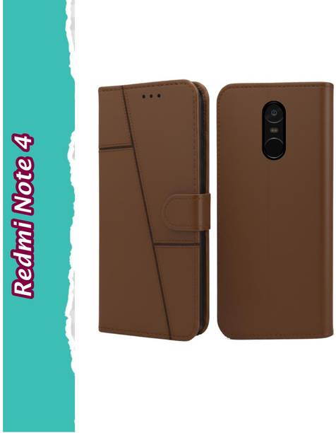 JYANI Flip Cover for Mi Redmi Note 4