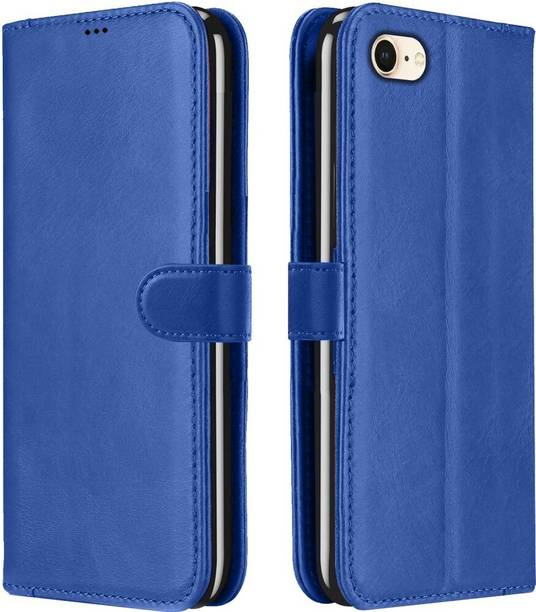 Juberous Flip Cover for Apple iPhone 8