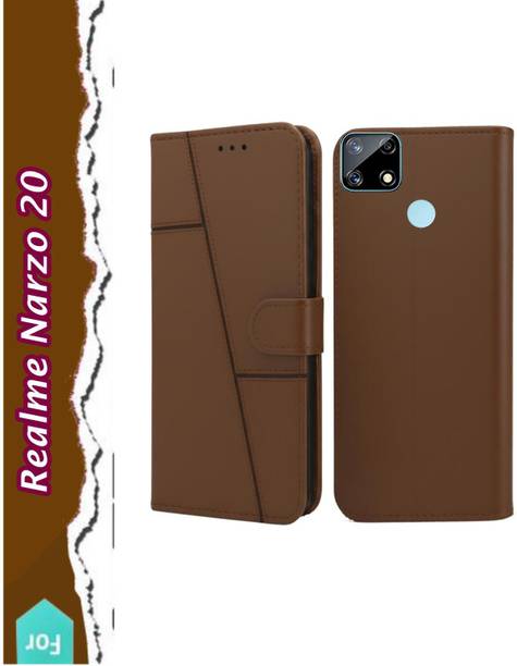 HLOFLY Flip Cover for Realme Narzo 20