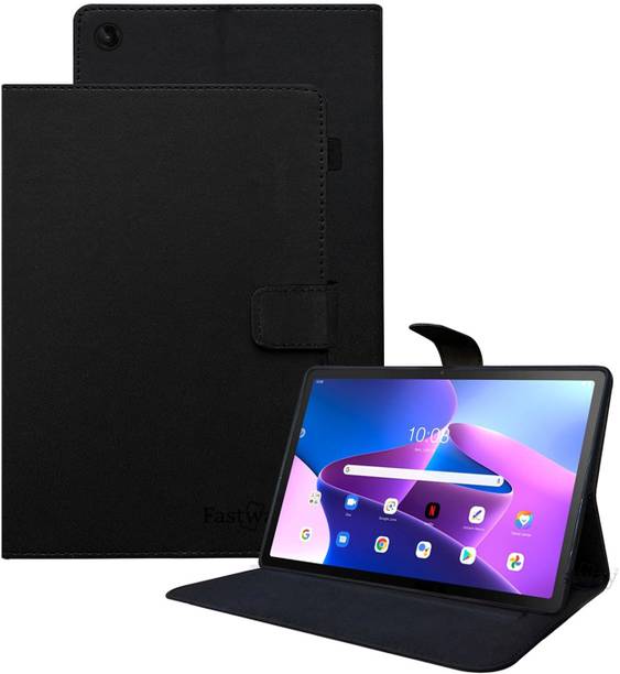 Fastway Flip Cover for Lenovo Tab M10 FHD 3rd Gen 10.1 inch (25.65 cm) Model TB328FU / TB328XU with Pencil Holder
