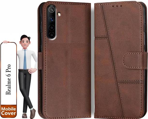 Oyota Flip Cover for Realme 6 Pro