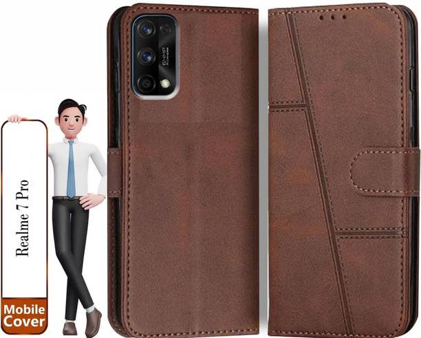 Oyota Flip Cover for Realme 7 Pro