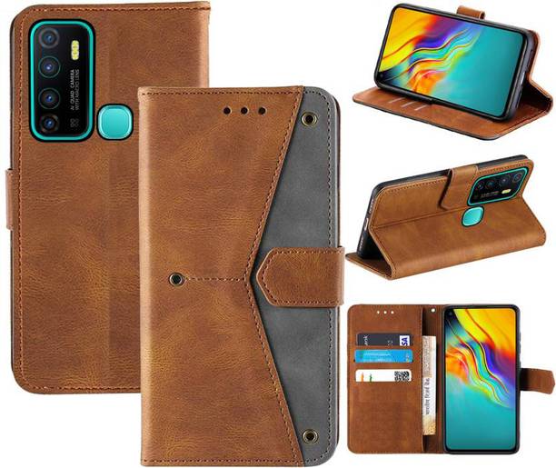 Mashgul Flip Cover for Infinix Hot 9, Infinix Hot 9 Pro