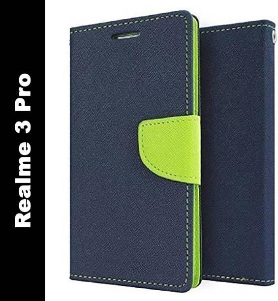 Aarov Flip Cover for Realme 3 Pro