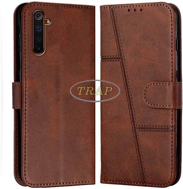 Trap Premium Flip Cover Flip Cover for Realme 6I