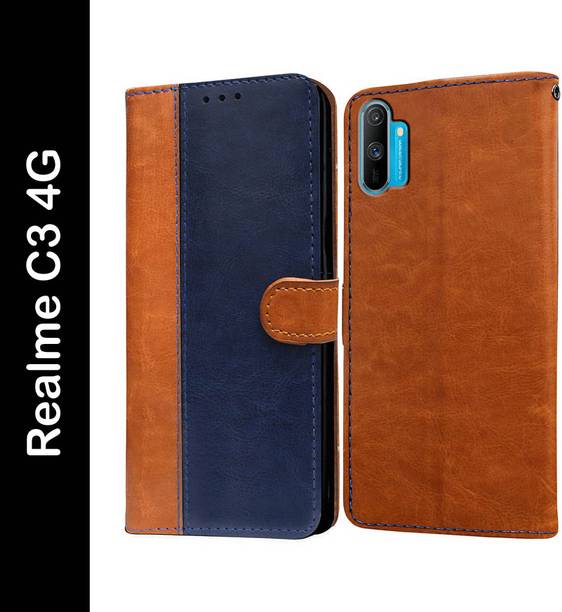 Casotec Flip Cover for Realme C3