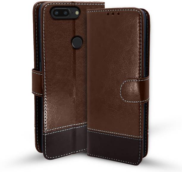 Pikkme Flip Cover for OnePlus 5T