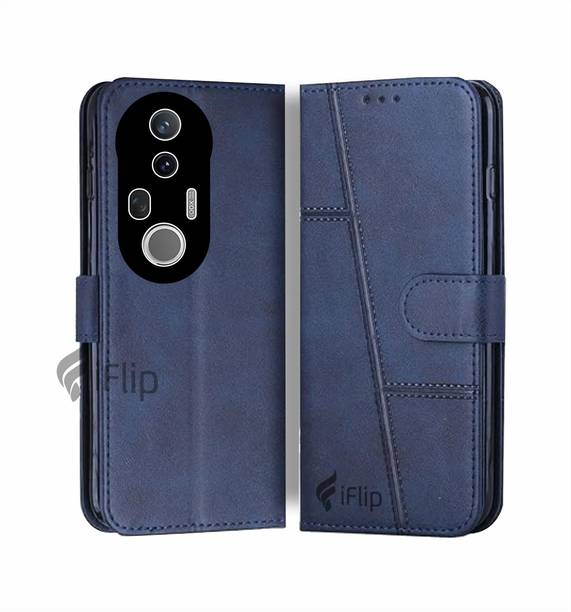 iFlip Flip Cover for VIVO T4 ULTRA, Card Pockets Wallet & Stand