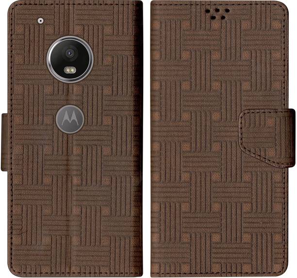 SBMS Flip Cover for Motorola Moto G5 Plus