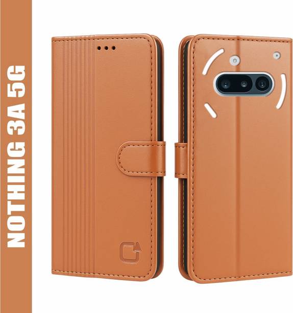 AIBEX Flip Cover for Nothing Phone (3a) 5G|Inbuilt Wallet & Card Slots|Premium Leather Magnetic Case