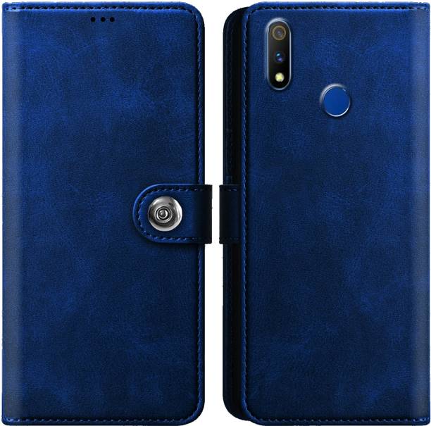 PikTrue Flip Cover for Realme 3 Pro