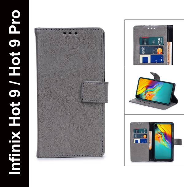 Wynhard Flip Cover for Infinix Hot 9, Infinix Hot 9 Pro
