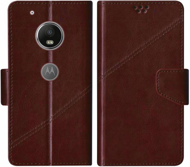 SBMS Flip Cover for Motorola Moto G5 Plus