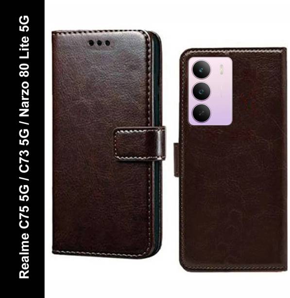 Wynhard Flip Cover for realme C75 5G, Realme C73 5G, Realme Narzo 80 Lite 5G, Realme P3 Lite 5G