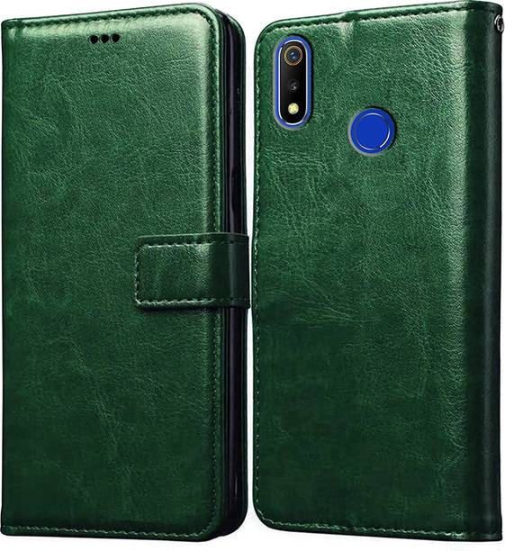 Casotec Flip Cover for Realme 3, Realme 3i