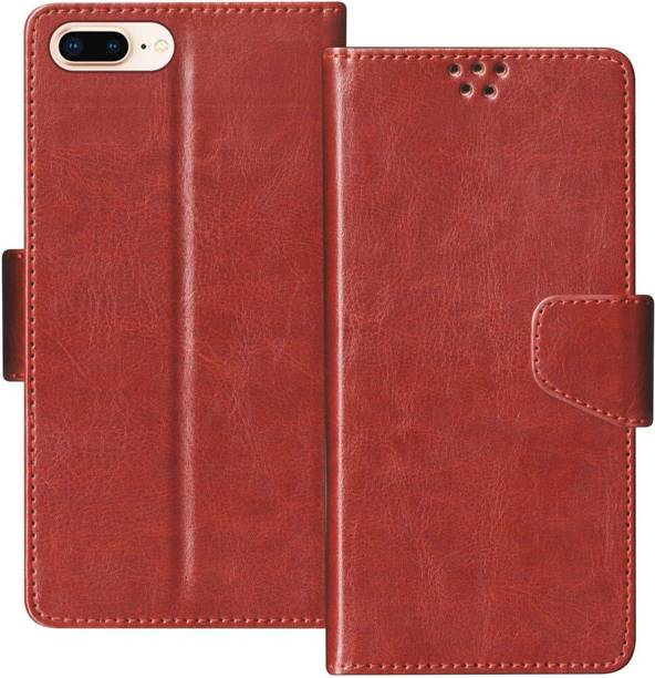 Juberous Flip Cover for Apple iPhone 8 Plus