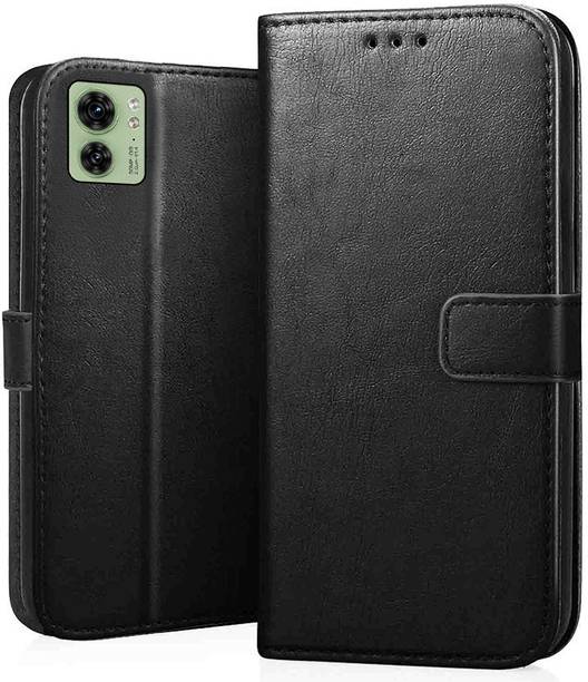 ExclusivePlus Flip Cover for Motorola Edge 40 5G