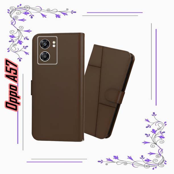 PRAJCASE Flip Cover for Oppo A57