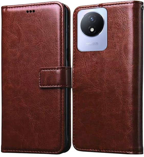 Glimring Flip Cover for VIVO Y02 4G / Y02T 4G / Y02A 4G