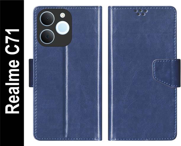 SBMS Flip Cover for Realme C71 Back Cover Case with Magnatic Closure