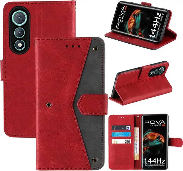 Aaghosh Flip Cover for Tecno Pova Curve 5G