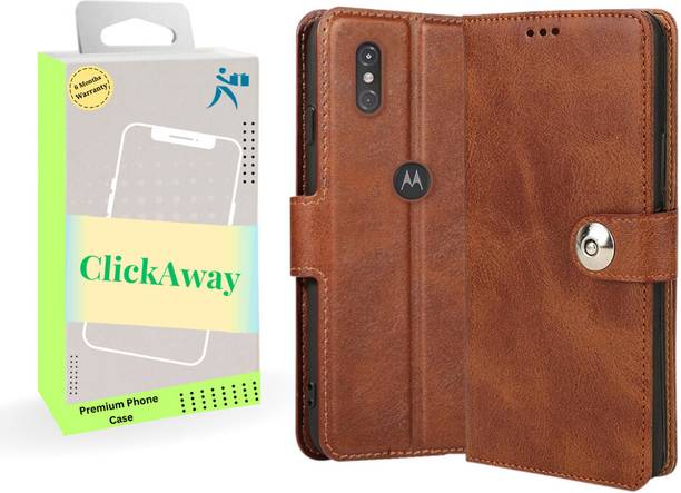 TOPTEMPER Flip Cover for Motorola Moto One Power