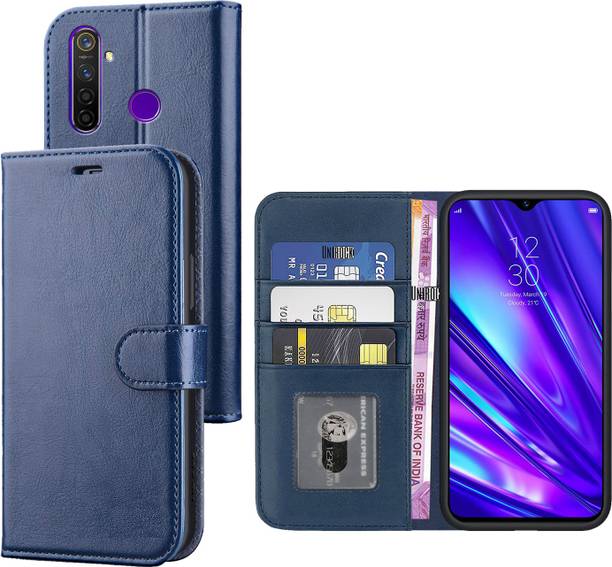Unirock Flip Cover for Realme 5 Pro