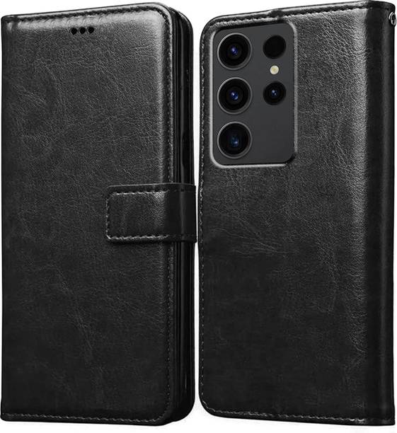 Glimring Flip Cover for Samsung Galaxy S23 Ultra 5G