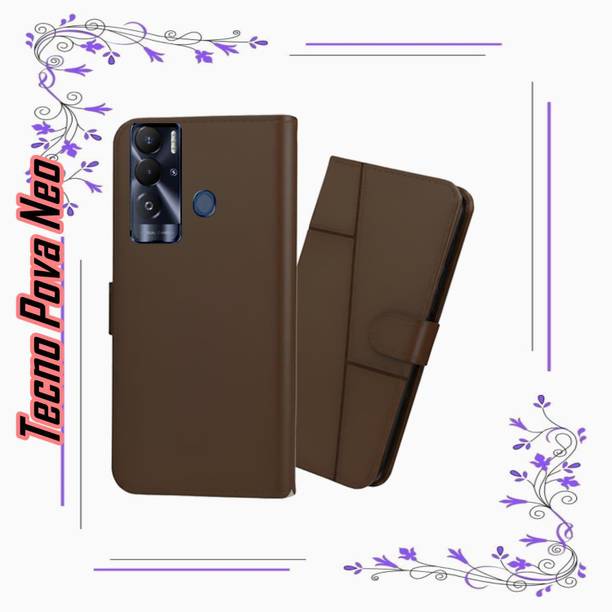 PRAJCASE Flip Cover for Tecno Pova Neo
