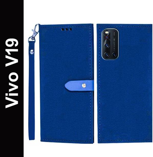 Krofty Flip Cover for Vivo V19