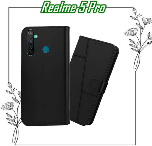 PRAJCASE Flip Cover for Realme 5 Pro