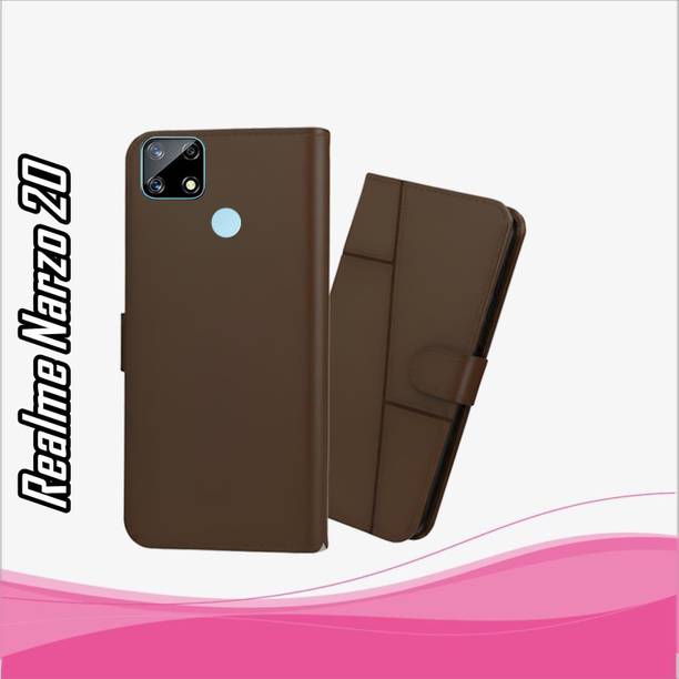 Oyota Flip Cover for Realme Narzo 20
