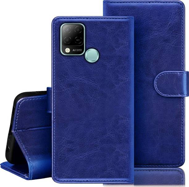 Juberous Flip Cover for Infinix Hot 10S