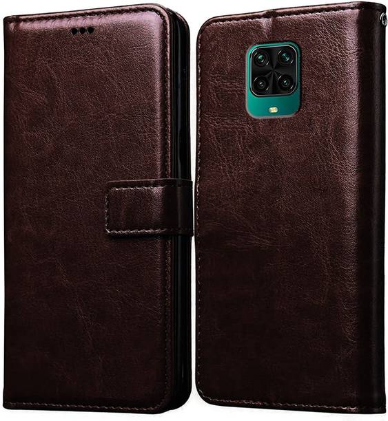 Casotec Flip Cover for Mi Redmi Note 9 Pro, Mi Redmi Note 9 Pro Max, Poco M2 Pro