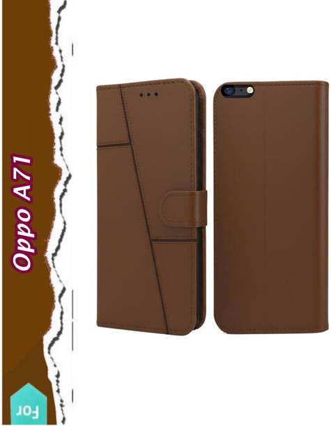 HLOFLY Flip Cover for Oppo A71