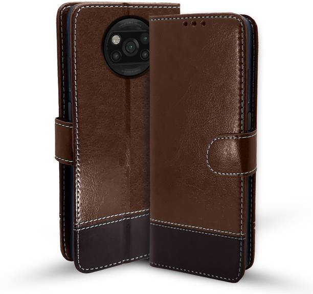 Pikkme Flip Cover for Poco X3, Poco X3 Pro
