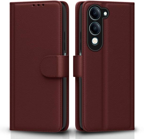Npix Flip Cover for VIVO Y19e, Vivo Y19 5G, Vivo T4 Lite 5G